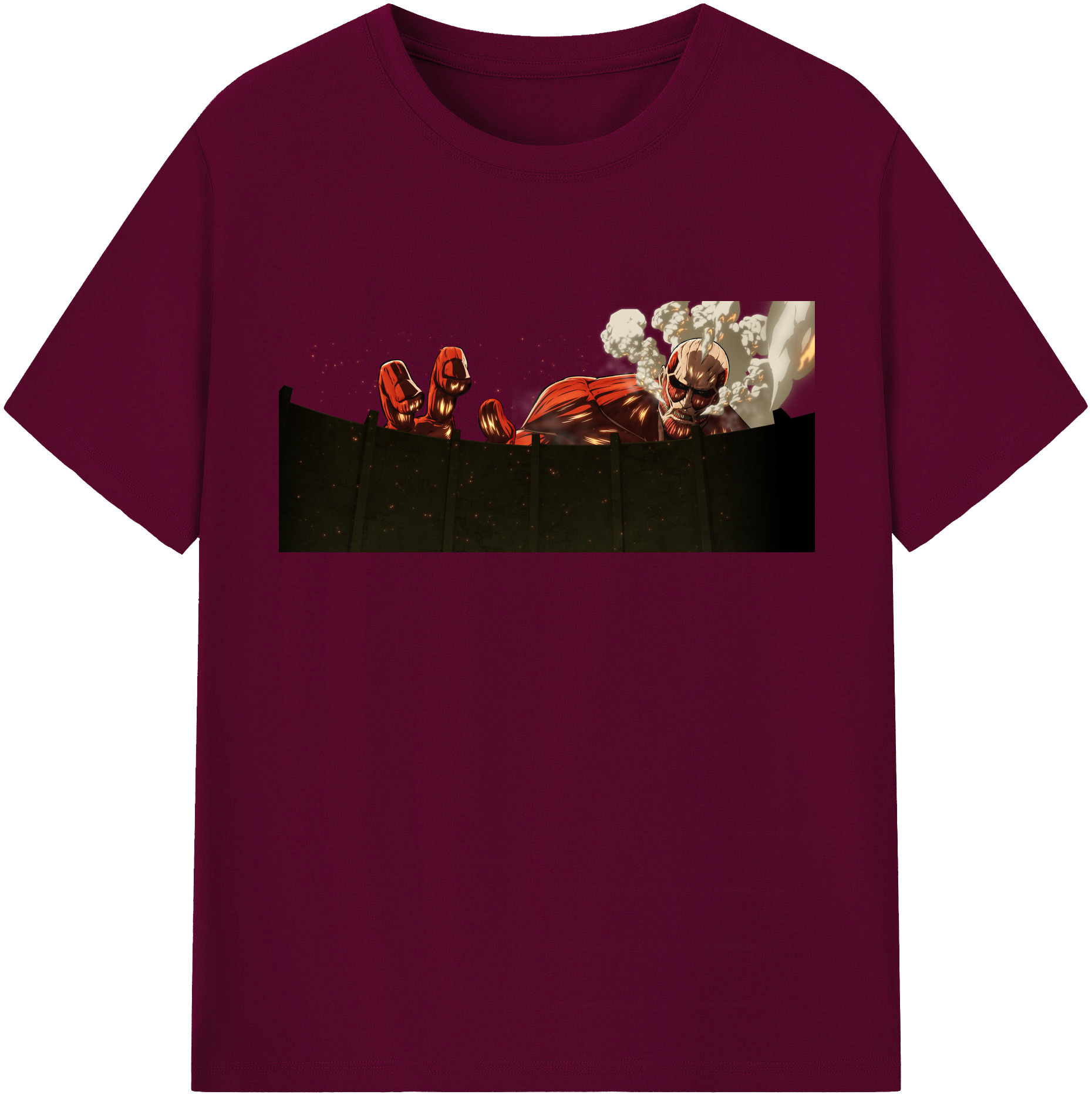 （画像用） 進撃の巨人 Attack on Titan レディースカジュアルプリントTシャツ（綿100％）